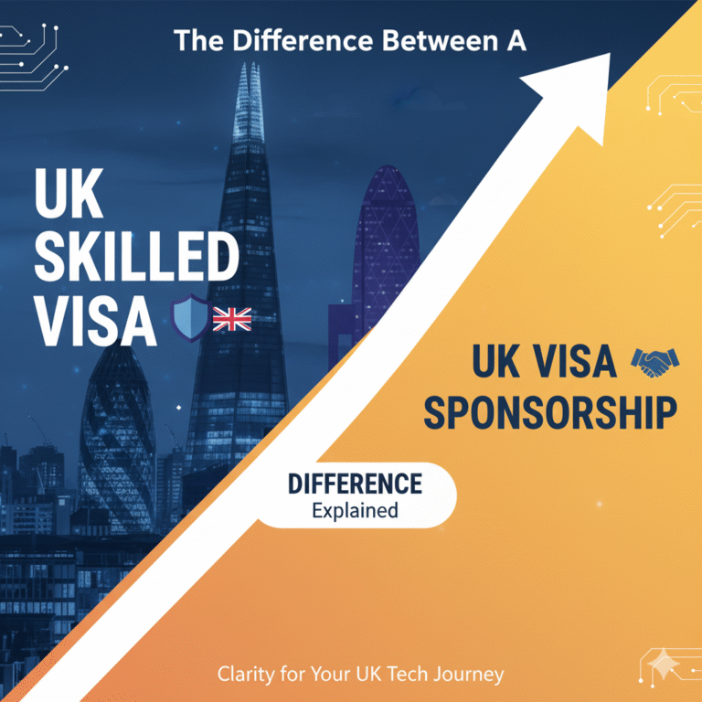 The Difference Between a UK Skilled Visa and Sponsorship Explained