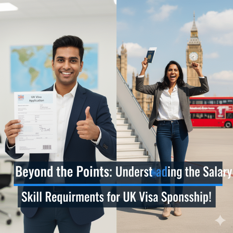 Beyond the Points: Understanding the Salary and Skill Requirements for UK Visa Sponsorship