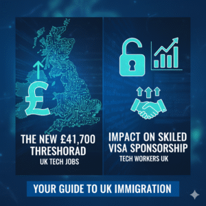 The New £41,700 Threshold: Impact on UK Skilled Visa Sponsorship in Tech