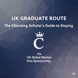 UK Graduate Route: The Chevening Scholar's Guide to Staying via UK Skilled Worker Visa Sponsorship
