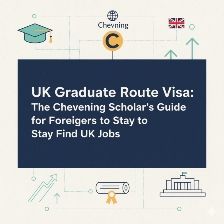 UK Graduate Route Visa: The Chevening Scholar's Guide for Foreigners to Stay and Find UK Jobs