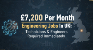 Per Month Engineering Jobs In UK: Technicians & Engineers Required Immediately