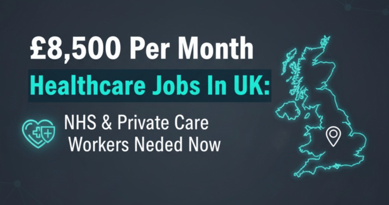 Healthcare Jobs In UK: NHS & Private Care Workers Needed Now